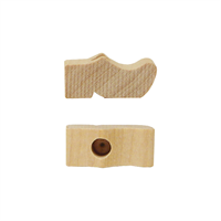Clog with hole