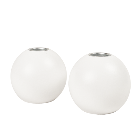 Ljusstake Snöboll, 1 ljus