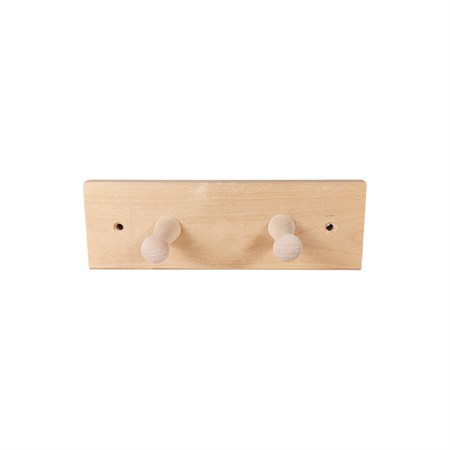 Knoppbräda natur 2 knoppar