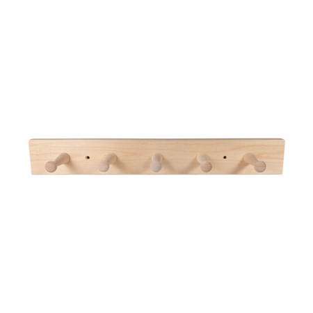 Knoppbräda natur 5 knoppar