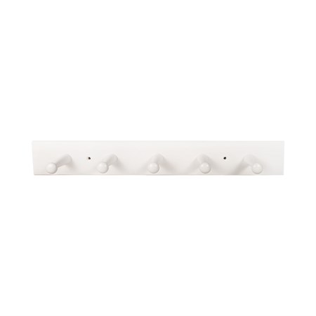 Knoppbräda vit 5 knoppar
