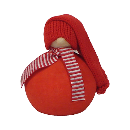 Tomte 'Joppe' röd 80 mm